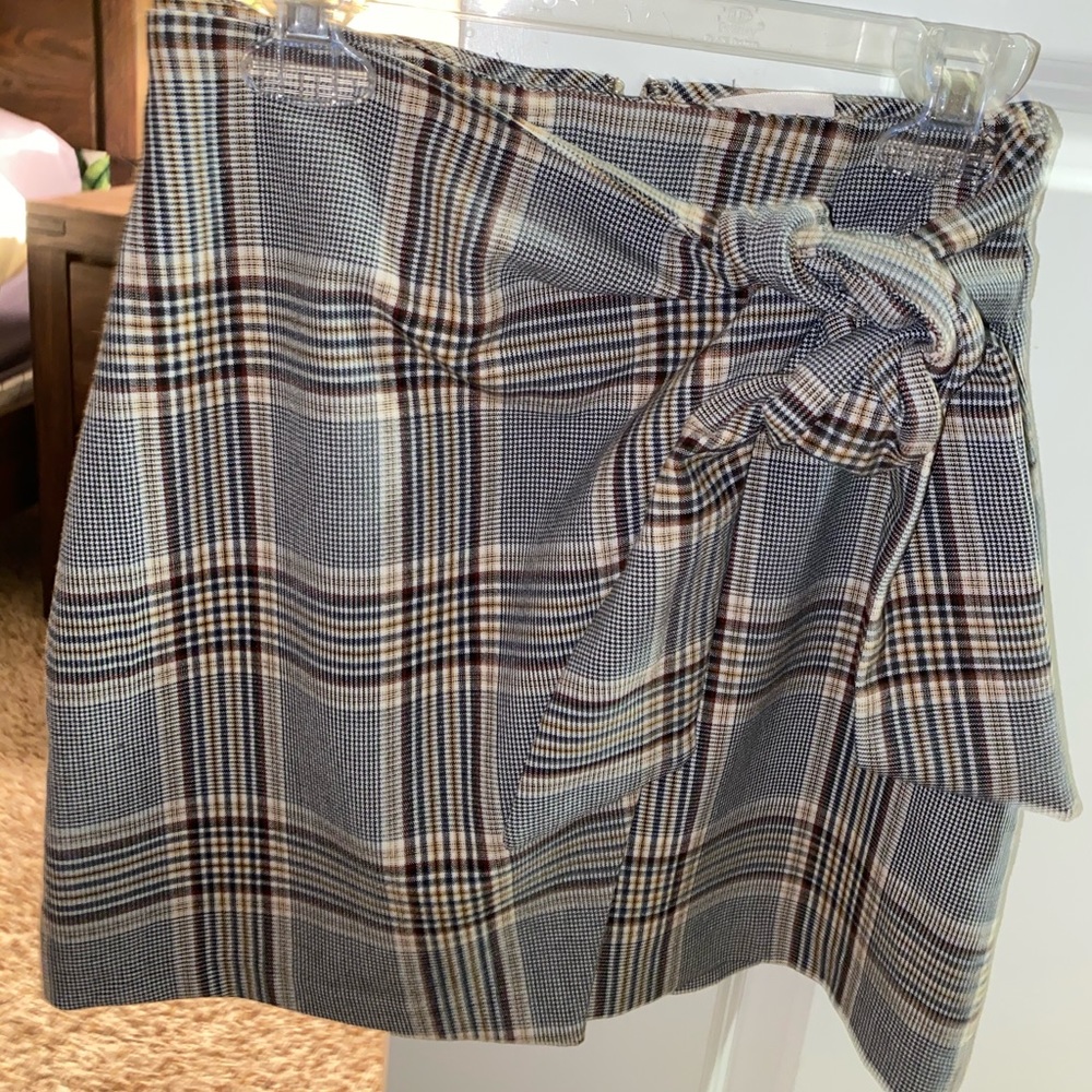 Aritzia Plaid Skort